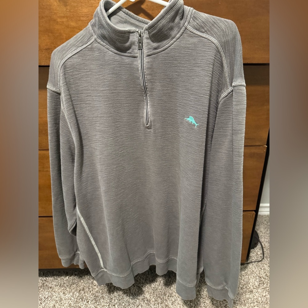 Tommy Bahama half zip size 2x
